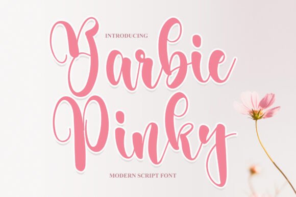 Barbie Pinky Font: A Gentle Script for Editorial Design
