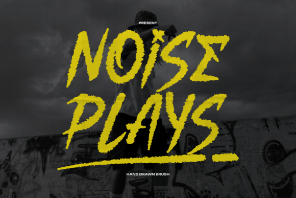 Bring Your Creations to Life with Noise Plays Font
