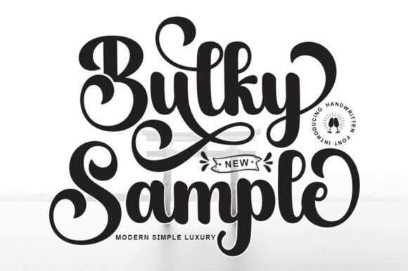Bulky Sample Font: A Campaign Design Review