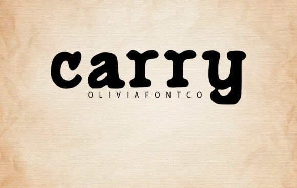 Carry: The Versatile Font for Eye-Catching Campaigns