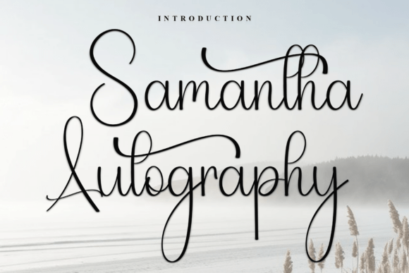 Enhance Your Brand with Samantha Autography Font