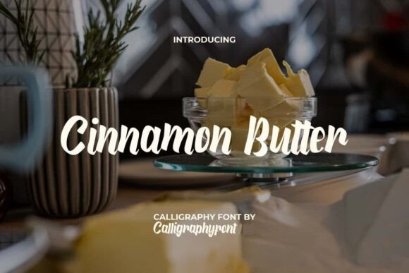 Enhance Your Web Design with Cinnamon Butter Font