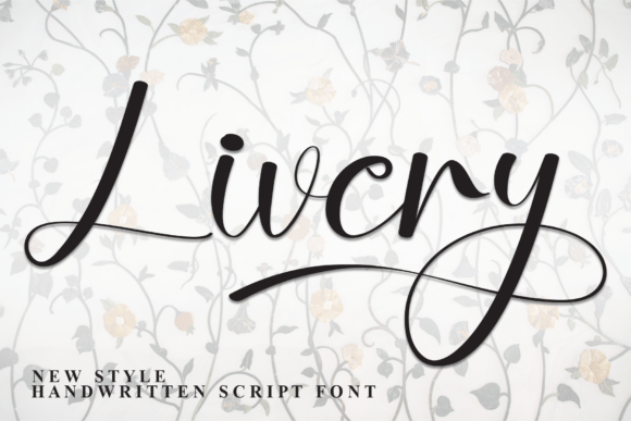 Enhance Your Web Design with Livery: A Stylish Script Font