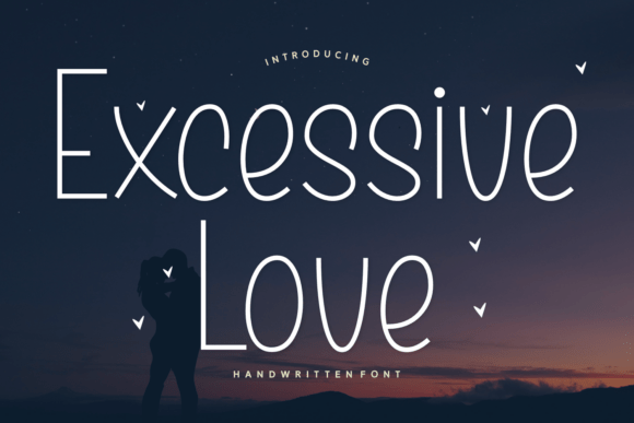 Excessive Love: A Charming Font for Web Design