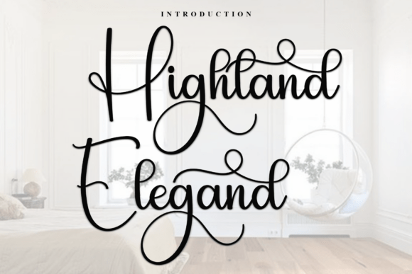 Highland Elegand: A Perfect Font for Creative Branding