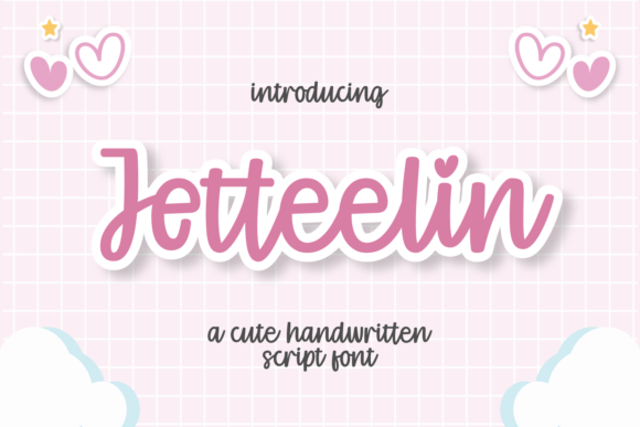 Jettelin: A Playful Script Font for Engaging Campaigns