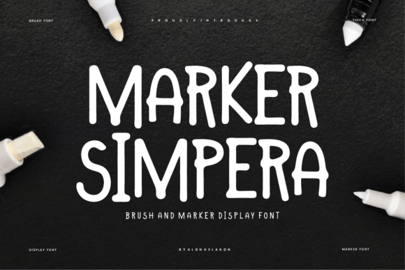 Marker Simpera: Elevate Your Brand with This Unique Display Font