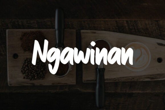 Ngawinan: A Versatile Font for Creative Branding