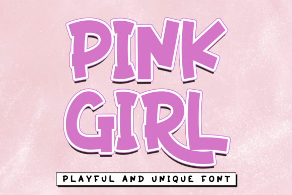 Pink Girl Font: Elevating Campaign Visuals