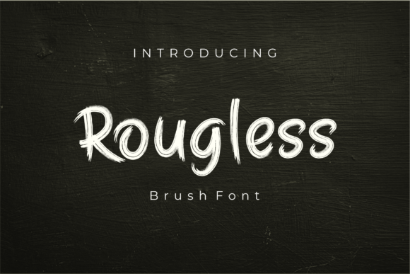 Rougless Font: Adding Ink Brush Warmth to Editorial Design