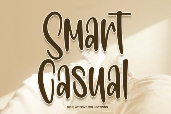 Smart Casual Font: A Display Typeface for Campaigns