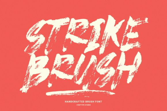 Strike Brush Font: Adding Handmade Charm to Business Branding