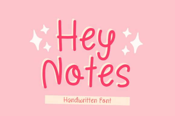Transform Your Brand with Hey Notes: A Playful Handwritten Font