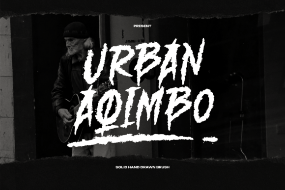 Urban Aqimbo Font: Testing a Hand Brush Script in Web Layouts