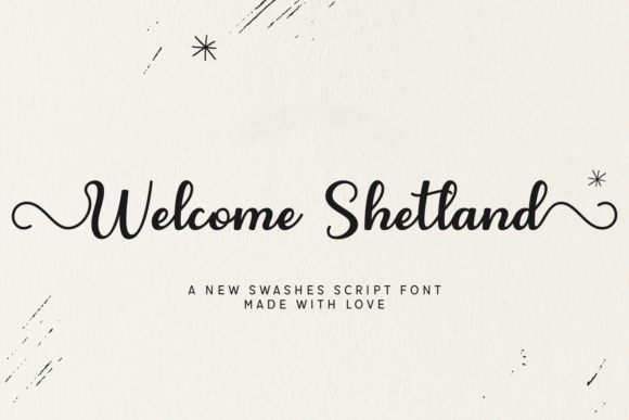Welcome Shetland: A Script Font for Elegant Branding