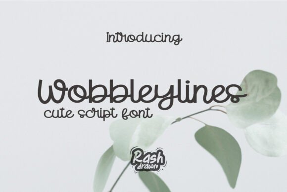 Wobbleylines: A Playful Script Font for Engaging Campaigns